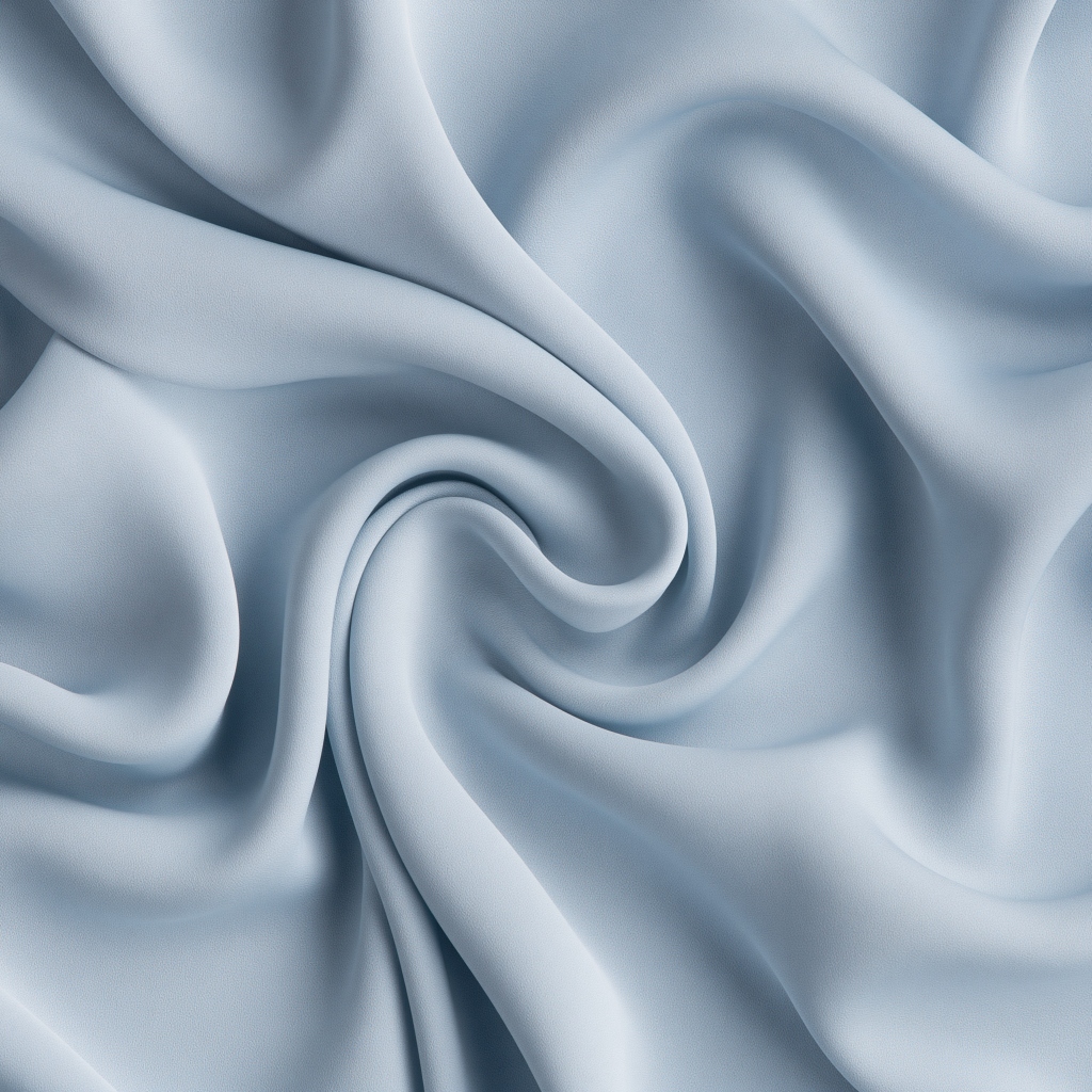 Matte Crepe Acetate-Look Fabric surface and drape