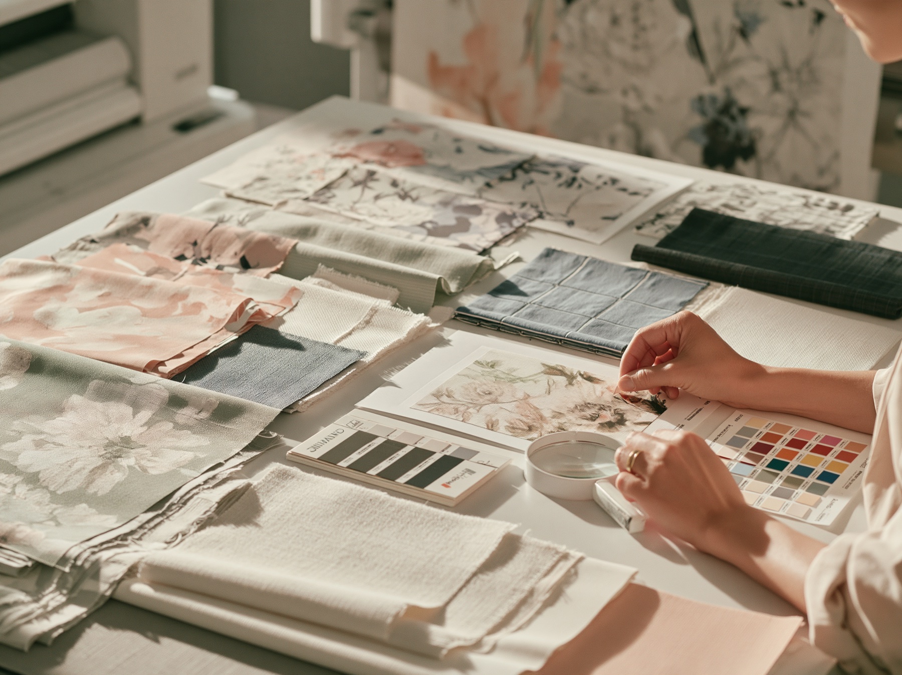 Digital Fabric Printing for Custom Apparel process and production support